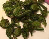 きゅうりとこごみの酢の物作り方1写真