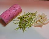 島らっきょう・めかぶ・かまぼこの酢みそ作り方2写真