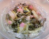 島らっきょう・めかぶ・かまぼこの酢みそ作り方4写真
