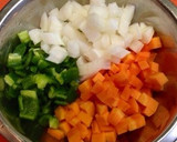 簡単＊冷凍厚揚げの鰹節香る野菜あんかけ作り方1写真