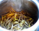 ごぼうtoセロリのカレーきんぴら作り方4写真
