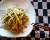 ごぼうtoセロリのカレーきんぴら作り方5写真