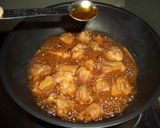 大葉にんにく醤油de鶏モモ肉の煮込み作り方3写真