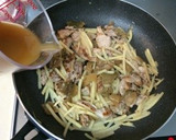 筍と豚肉とザーサイ炒め作り方5写真