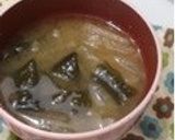 せん切り大根のみそ汁作り方6写真