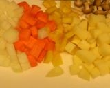 あるもので☆たっぷり野菜のコンソメスープ作り方1写真