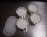 杏仁豆腐 with クコの実シロップ作り方4写真