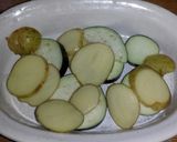 新じゃがと茄子のホールトマトグラタン作り方10写真