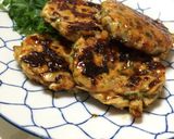 ごぼうの鶏つくね照り焼き作り方10写真