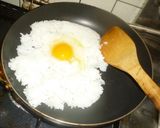 パパのじゃこの焼きめし作り方1写真