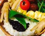 お弁当に!肉じゃがの残りでレンジオムレツ作り方5写真