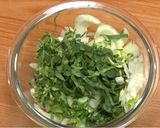 チンゲンサイの豚キムチ丼【食遺産】作り方2写真