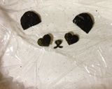 キャラ弁☆簡単パンダのお弁当作り方2写真