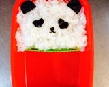 キャラ弁☆簡単パンダのお弁当作り方4写真
