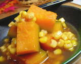 とうもろこしとかぼちゃの醤油バター煮作り方5写真