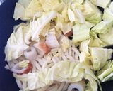 春キャベツであっさりうどん作り方1写真