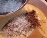 炊飯器使用チョコバナナケーキ作り方4写真