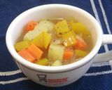あるもので☆たっぷり野菜のコンソメスープ作り方5写真
