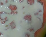 スイカびわ杏仁豆腐とグラニテ☆作り方8写真