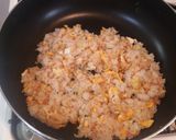 簡単！激ウマ！焼肉レタスチャーハン作り方3写真