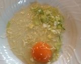 5分で☆ライスカルボナーラ サラダのせ!作り方1写真