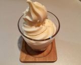 絶品‼︎温卵ソフトクリーム作り方3写真
