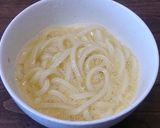 ランチや夜食に!超簡単釜玉うどん作り方2写真