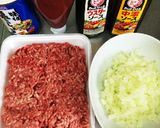 しっかり濃厚味♡絶品ミートソースパスタ♪作り方1写真