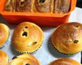 HBでｻｸｻｸ☆デニッシュレーズンパン作り方10写真