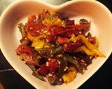 スピード一品！簡単❁パプリカの昆布茶和え作り方1写真