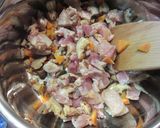 わらび（山菜）の甘辛混ぜおこわ（ご飯）作り方8写真
