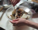 わらび（山菜）の甘辛混ぜおこわ（ご飯）作り方10写真