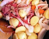 ♪よ〜味がしみこんどる♡旨い肉じゃが♪作り方5写真