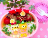 キャラ弁＊型抜きで簡単くまちゃん作り方7写真