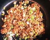 簡単ひき肉納豆作り方1写真