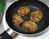 じゅわぁ〜と肉汁溢れる簡単ハンバーグ作り方5写真