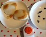 大根おろしアート❤︎子ねこちゃん２♪作り方1写真