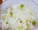 無農薬でグリーンピースご飯作り方4写真