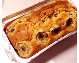 HMで♡簡単チョコバナナケーキ作り方6写真