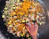 コロコロ野菜の黒ごまドライカレー作り方4写真