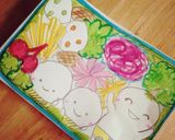 あまのじゃくキャラ弁★作り方1写真