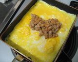 我が家の『納豆入り玉子焼き』作り方2写真