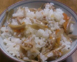 鶏そぼろとエリンギの混ぜ込みご飯作り方5写真
