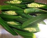 簡単☆オクラとウィンナーのカレー粉炒め作り方1写真