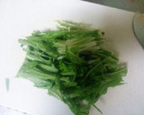 ちくわと水菜の和え物作り方2写真