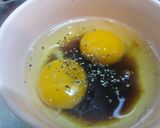 簡単☆春料理☆筍と豚肉のめんつゆ卵炒め作り方2写真