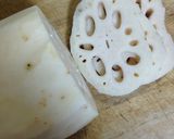 レンコンの肉はさみ焼き作り方1写真