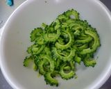 ゴーヤとツナのレモン醤油和え作り方4写真