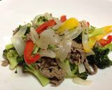 牛肉の彩り炒め☆作り方6写真