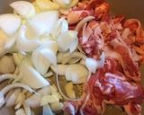簡単 我が家のキムチ鍋作り方1写真